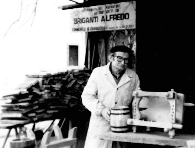 Alfredo Briganti bottaio di Bagnarola