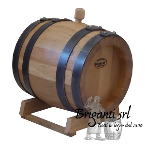 Botte di legno da 8 litri per liquori, birra e distillati