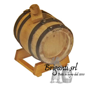 Botte per aceto da 2 litri, botte in legno per aceto balsamico tradizionale