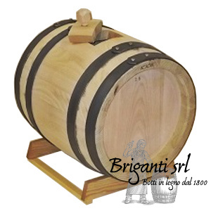 Botte per aceto da 25 litri, botte in legno per aceto balsamico tradizionale