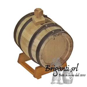 Botte per aceto da 3 litri, botte in legno per aceto balsamico tradizionale