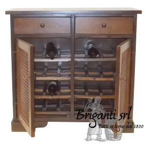 Credenza da mobile in legno rustico